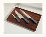 Knife Trio in Blue Salt View 2