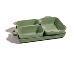 Ovenware Set in Sage View 1 