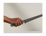 Serrated Slicing Knife in Sage View 3