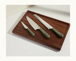 Serrated Slicing Knife in Sage View 6