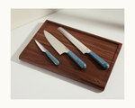 Serrated Slicing Knife in Blue Salt View 8