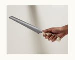 Serrated Slicing Knife in Steam View 2